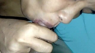 damn, pretty neighbor sucks cock till i explode in her mouth!