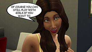 Stacey zackerly's sims 4 transsexual group fantasy unfolds
