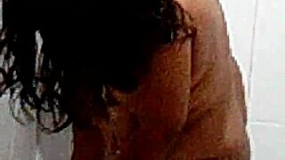 BIG ASS PROSTITUTE SHOWER AFTER INTENSE FUCK SESSION