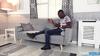 her boyfriend caught her in the act shocked