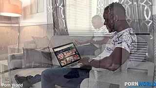 her boyfriend caught her in the act shocked