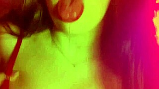 Dirty Student Teases Natural Tits Begging for Cumshot