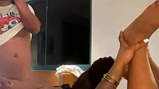 Pornstars Dive into Rough Threesome at Wild Party