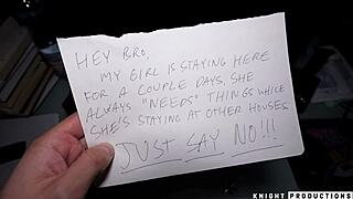 doesn't this babe crave her boyfriend's friend's huge cock?