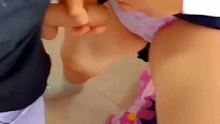 I just wanted to pass chemistry but got creampied on my uniform!