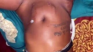 casual family friend turns intense with juicy pussy pounding