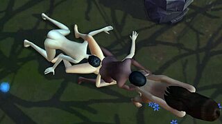 Stacey zackerly's sims 4 transsexual group fantasy unfolds