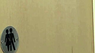 busty sluts get naughty licking in bathroom fun