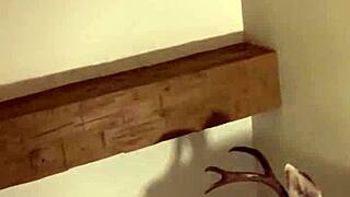 hot missionary hotel fuck with wet pussy gripping monster cock