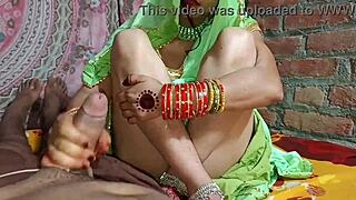 beautiful indian babe delivers sloppy blowjob and wild pussy fuck