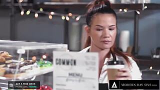 supportive wife guides bisexual hubby on first huge cock handling