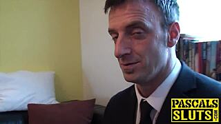 delectable milf bound and submissive blows then fucks rough maledom