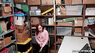 oh god, feel that lp officer's cock balls deep in april reid's tight twat