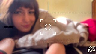 janys fakes girlfriend role for intense pov riding sex scene