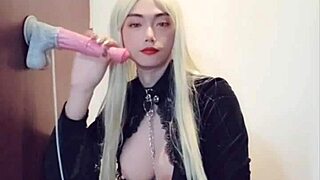 how comfy is banging a shemale with huge cock in high heels?