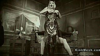 Dominant shemale receives rimjob before assfucking dude hard