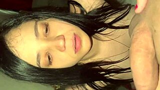 Naughty girl rims best friend's ass with hungry tongue licks