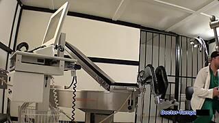 dr tampa locks up petite asian alexa chang backstage for intense humiliation play