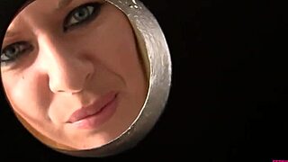 Beautiful Riley Deepthroats Gloryhole Cock and Swallows Cum Load