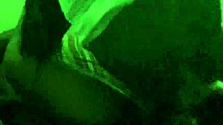 Skinny babe screams in ecstasy as tight wet pussy gets missionary pounded on rainy morning