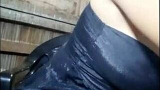 Curly-Haired Latina Beauty Fingers Big Pussy Then Rams Thick Dildo Deep for Endless Orgasms