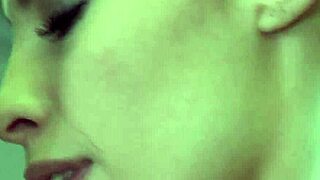 Tattooed babe bent over assfucked deep then jizzed in mouth european