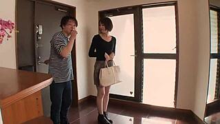 We dove into wild japanese creampie orgy after college