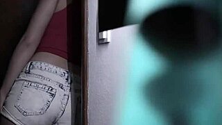 Innocent babe's first rough anal assfucking stretches tight hole boldly