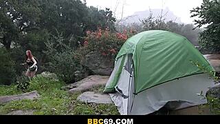 Madison Morgan camps out on secluded private property