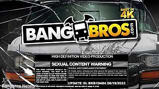 Shaved brunette bends in shower craving deepthroat creampie facial