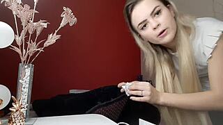 blonde bombshell's steamy sex tape reveals wild desires