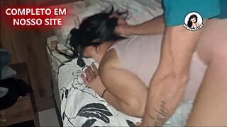 Fucking married slut right in front of cuck!