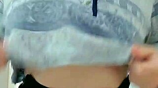 hot student rips clothes off squeezing perky tits!