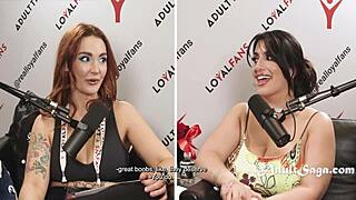 Wow, check these massive tits from Siri Dahl and Codi Vore casting!