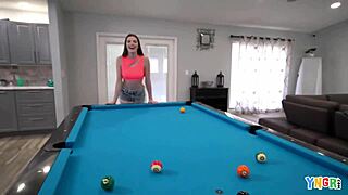 yngr sexy fiona frost's tight shaved pussy gets roughly destroyed in hardcore action.