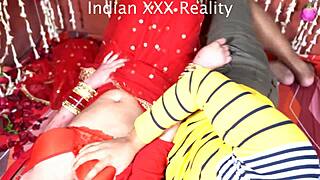 Ready for my tight Indian pussy in missionary dirty talk quickie?