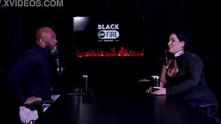 Pri Melancia leaks in sheer red BMW adventure