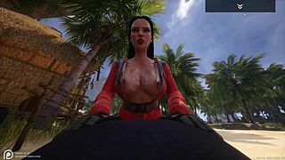 wild curvy milf alissa squirts wildly on fat boss's small cock for promotion