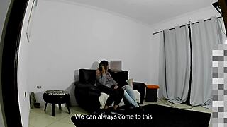 Girlfriend bent over for massive cock doggystyle after intro surprise?