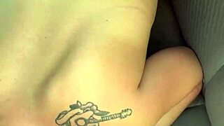 big ass hooker rides customer reverse cowgirl in car then swallows cum