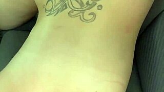 big ass hooker rides customer reverse cowgirl in car then swallows cum