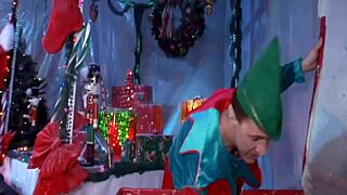 Daphne Rosen's Santa Elf Ass Pounded Mercilessly