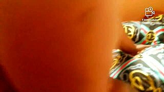 chubby cousin's sweet outdoor massage turns public ass play