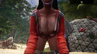 wild curvy milf alissa squirts wildly on fat boss's small cock for promotion