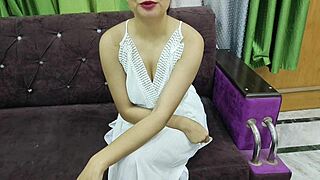 my desi girlfriend's milky boobs bounce on big cock this new year