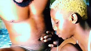 Wanna watch this skinny couple's raw first-time homemade pounding session?