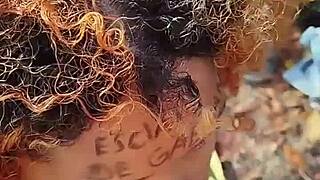 Risky Beach Blowjob Ends In Facial Cumshot!