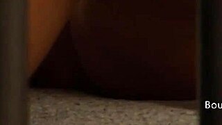 Horny big ass voyeur lesbian slave masturbates to orgasm