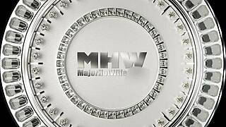 Nina Dolci's busty pussy craves Rome Major's massive thrust