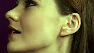 Bondage Babe Sucks Balls in POV for Cumshot